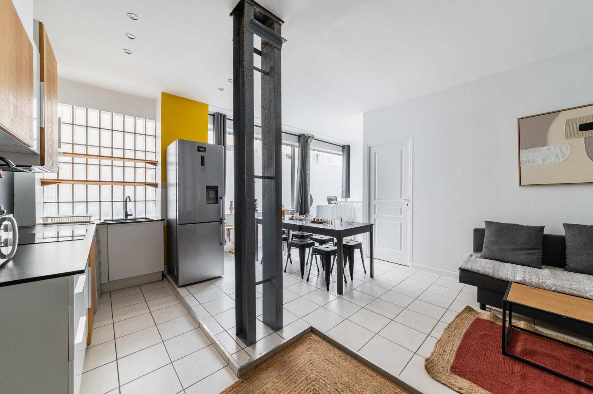 Appartement Familial Proche Des Commerces - 8P - Flat-Guest 巴黎 外观 照片
