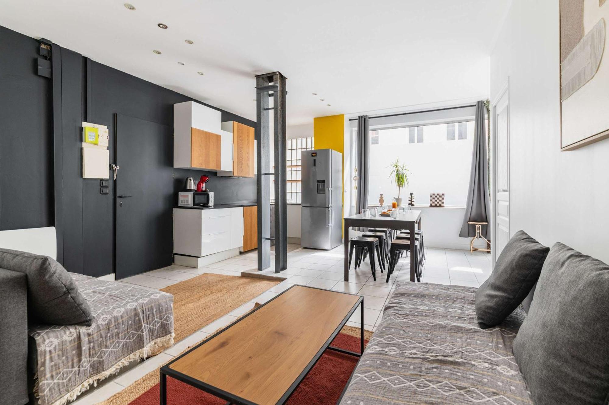 Appartement Familial Proche Des Commerces - 8P - Flat-Guest 巴黎 外观 照片